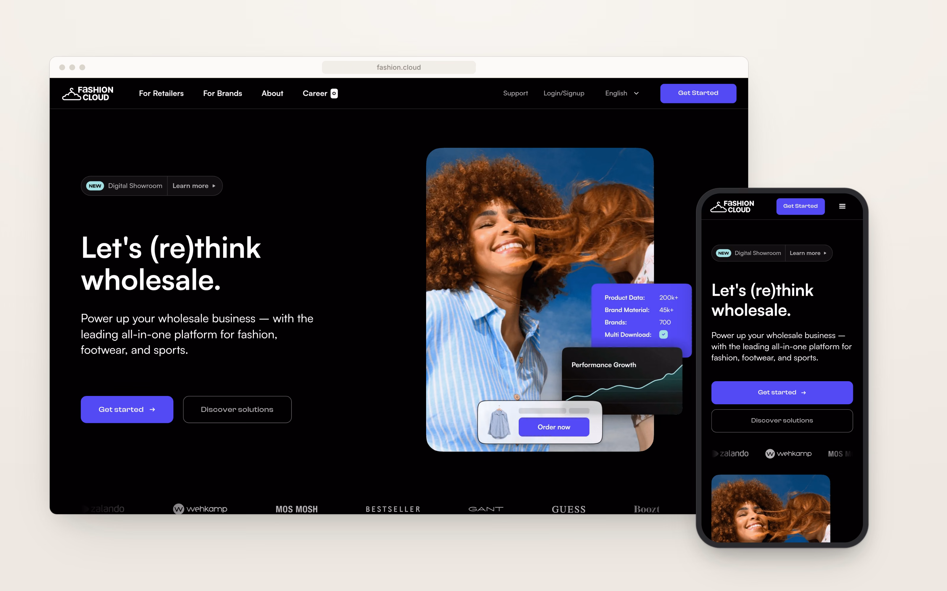 Fashion Cloud website