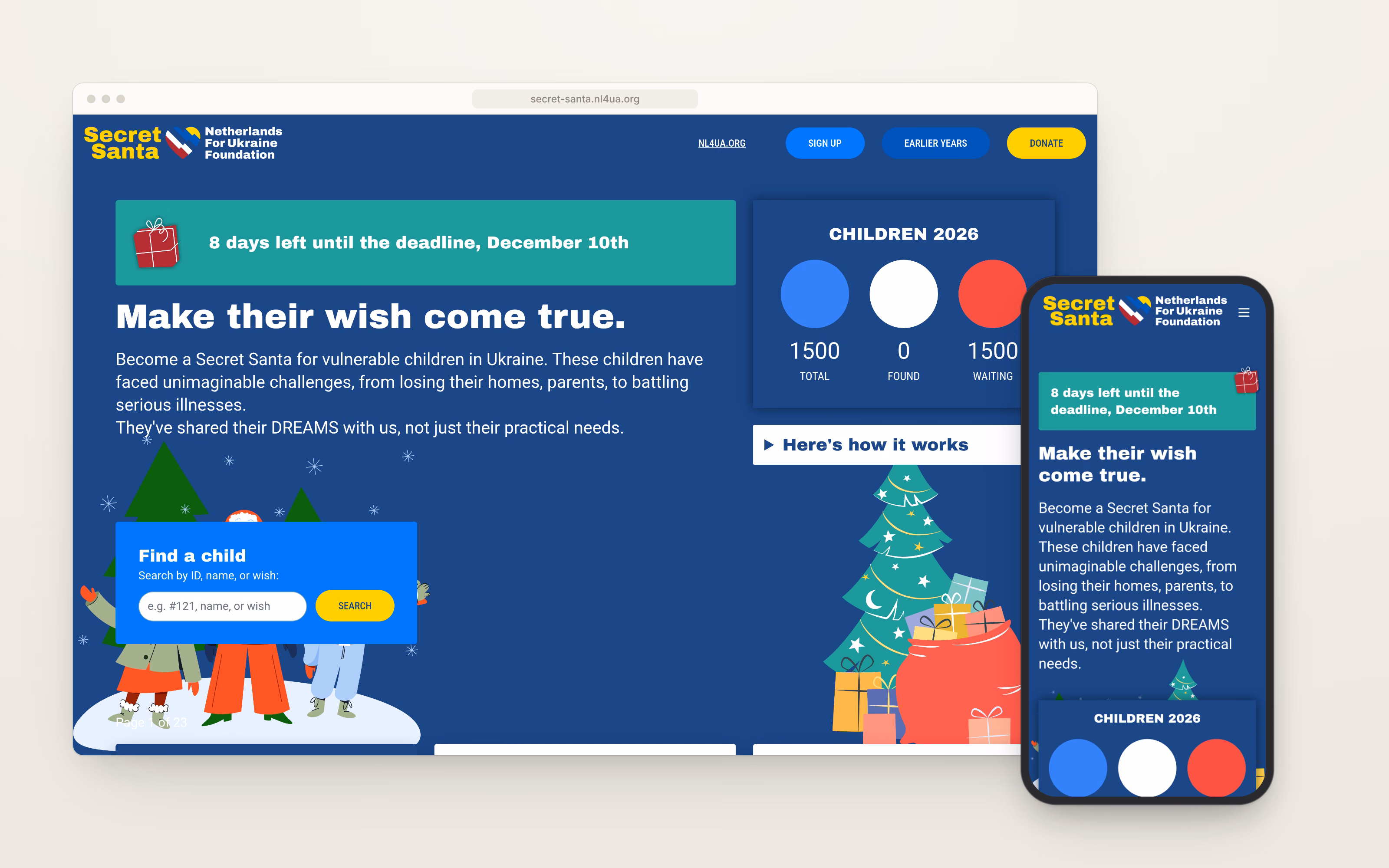 Secret Santa gift-exchange web app